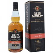 Glen Moray 10 Years Fired Oak 70cl Single Malt Whisky + Giftbox