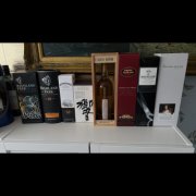 Whisky- en cognacverzameling te koop