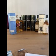 Mooie whisky serie – Glenfiddich, Caol Ila, Cragganmore e.a. – 9 flessen