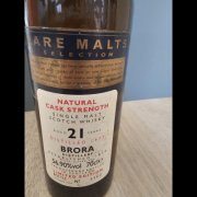 Brora rare single malt 21 year 1977