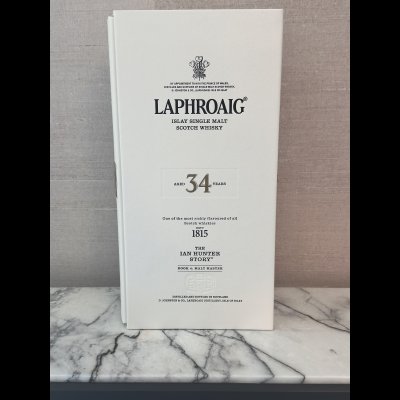 The Ian Hunter Story - Book 4  Laphroaig 34-year-old 