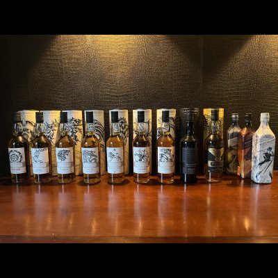 Complete game of thrones whiskey serie