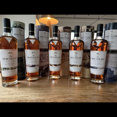 The Macallan James Bond 60th Anniversary – Set van 5 Flessen | Verzegeld & Nieuw