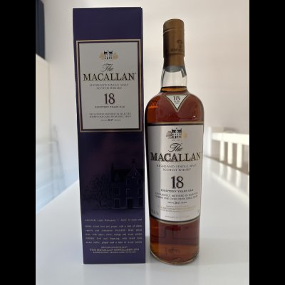 Macallan 18 sherry oak 2017